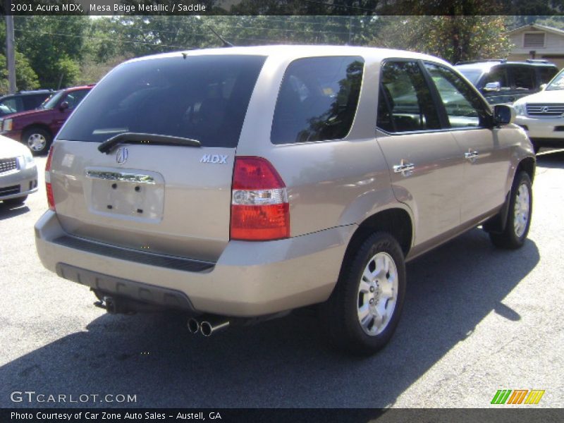 Mesa Beige Metallic / Saddle 2001 Acura MDX
