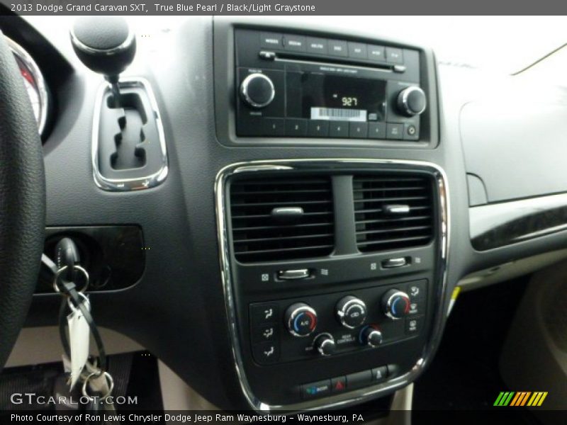 Controls of 2013 Grand Caravan SXT