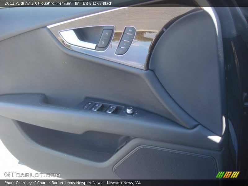 Brilliant Black / Black 2012 Audi A7 3.0T quattro Premium