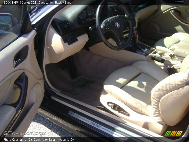 Jet Black / Sand 2000 BMW 3 Series 323i Coupe
