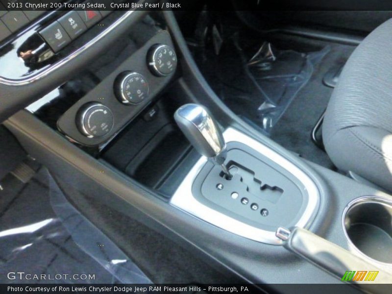 Crystal Blue Pearl / Black 2013 Chrysler 200 Touring Sedan