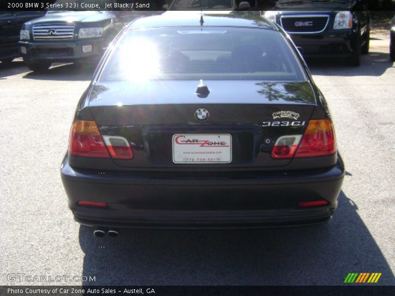 Jet Black / Sand 2000 BMW 3 Series 323i Coupe