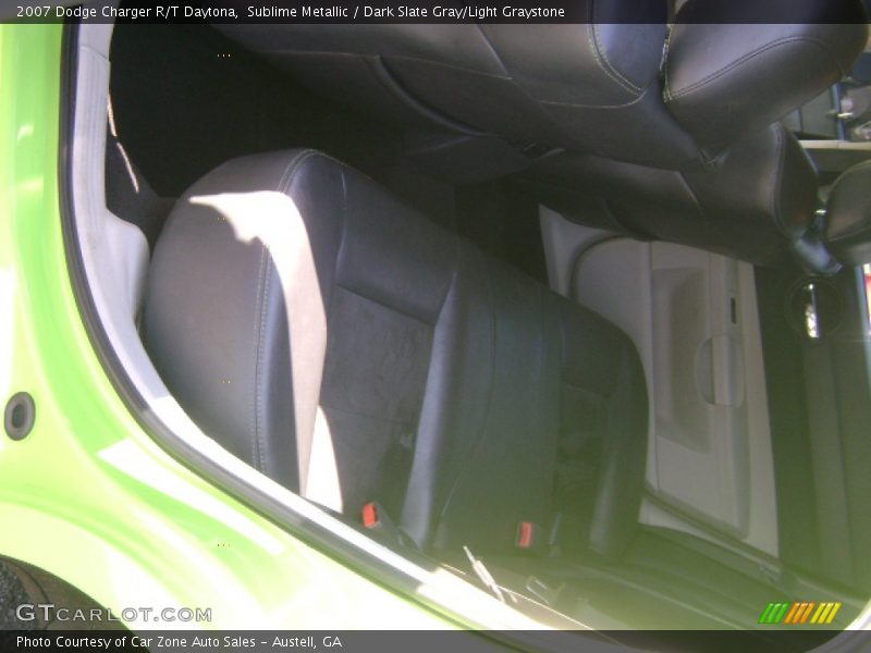 Sublime Metallic / Dark Slate Gray/Light Graystone 2007 Dodge Charger R/T Daytona