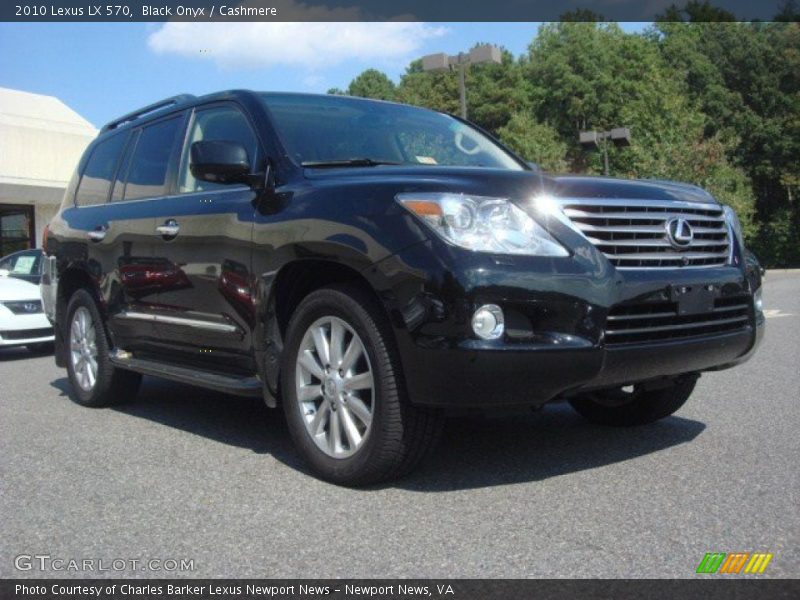 Black Onyx / Cashmere 2010 Lexus LX 570