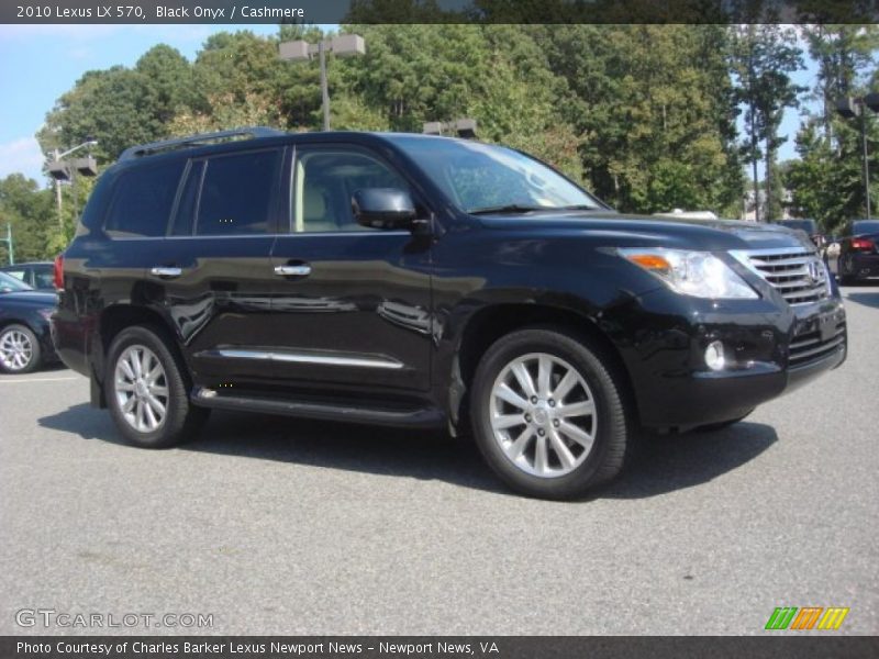 Black Onyx / Cashmere 2010 Lexus LX 570