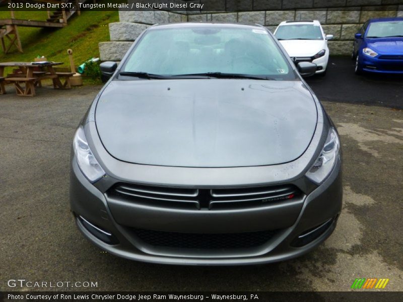 Tungsten Metallic / Black/Light Diesel Gray 2013 Dodge Dart SXT