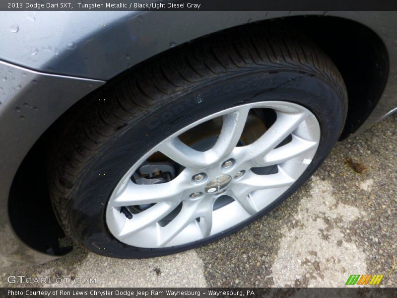 Tungsten Metallic / Black/Light Diesel Gray 2013 Dodge Dart SXT