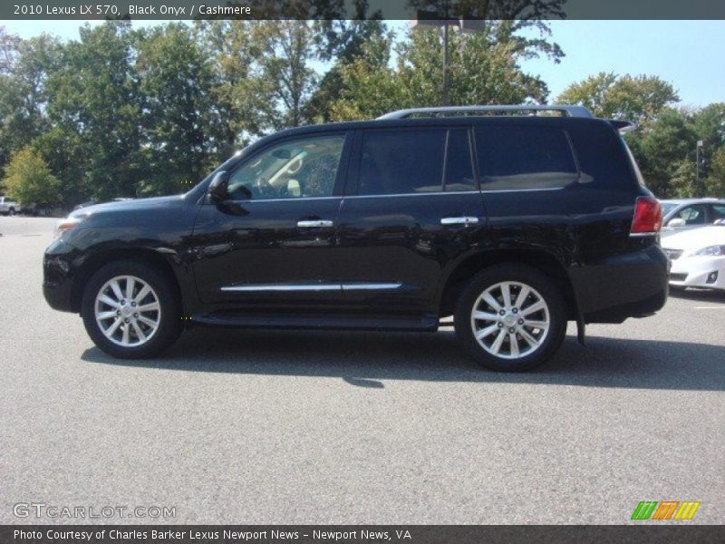 Black Onyx / Cashmere 2010 Lexus LX 570