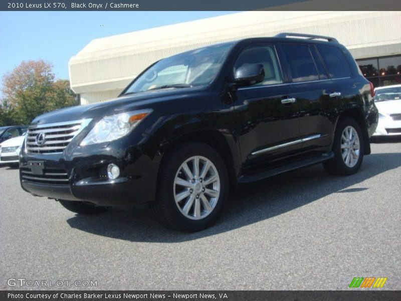 Black Onyx / Cashmere 2010 Lexus LX 570