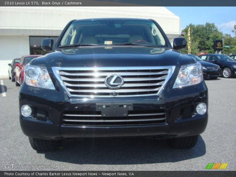 Black Onyx / Cashmere 2010 Lexus LX 570
