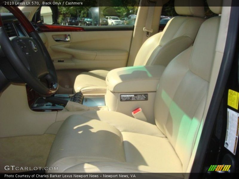 Black Onyx / Cashmere 2010 Lexus LX 570
