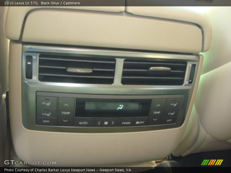Black Onyx / Cashmere 2010 Lexus LX 570