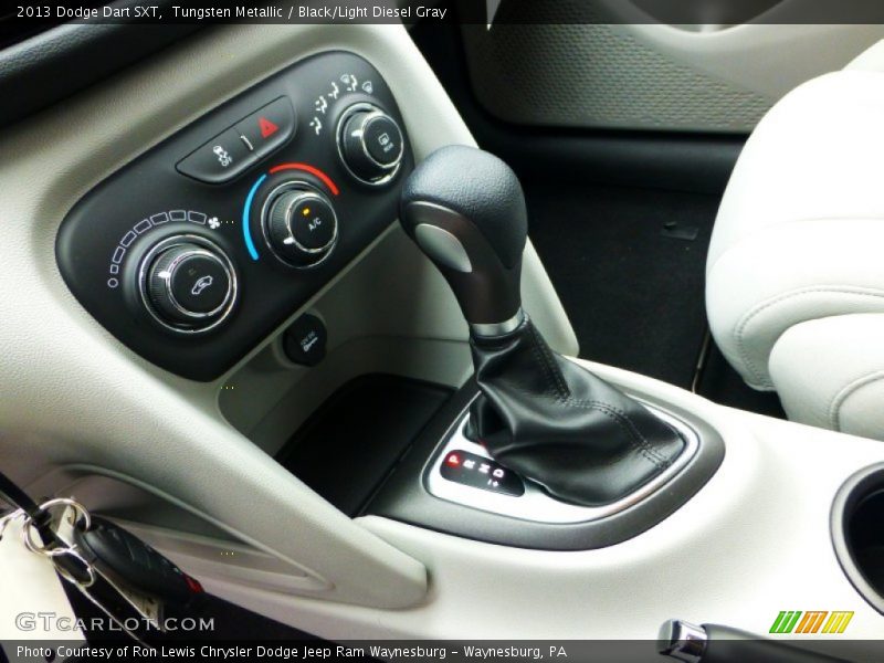 Tungsten Metallic / Black/Light Diesel Gray 2013 Dodge Dart SXT