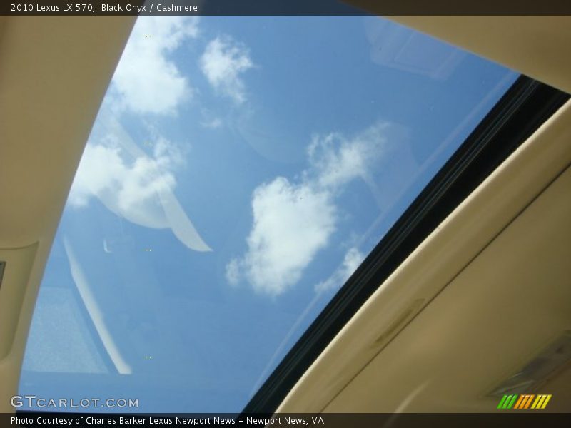 Black Onyx / Cashmere 2010 Lexus LX 570