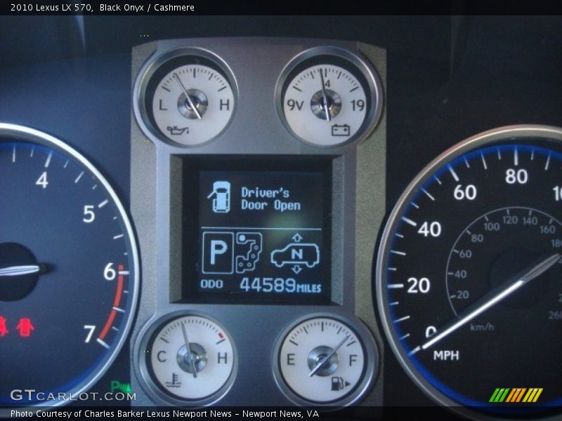 Black Onyx / Cashmere 2010 Lexus LX 570