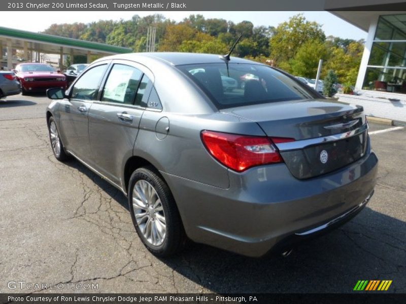 Tungsten Metallic / Black 2013 Chrysler 200 Limited Sedan