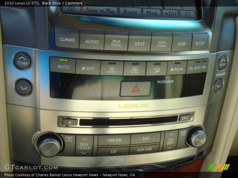 Black Onyx / Cashmere 2010 Lexus LX 570