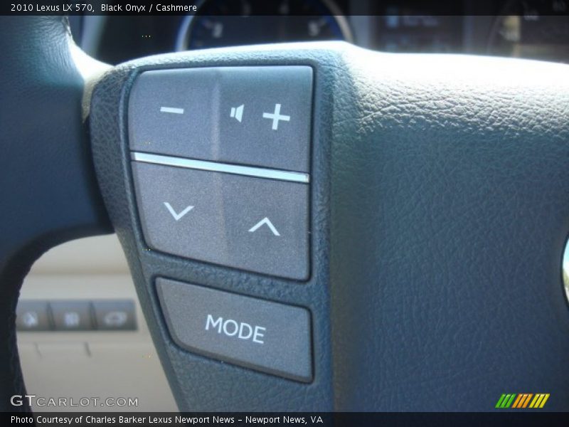 Black Onyx / Cashmere 2010 Lexus LX 570