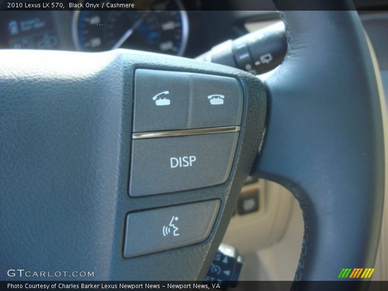 Black Onyx / Cashmere 2010 Lexus LX 570