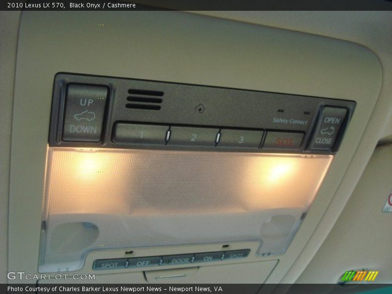 Black Onyx / Cashmere 2010 Lexus LX 570