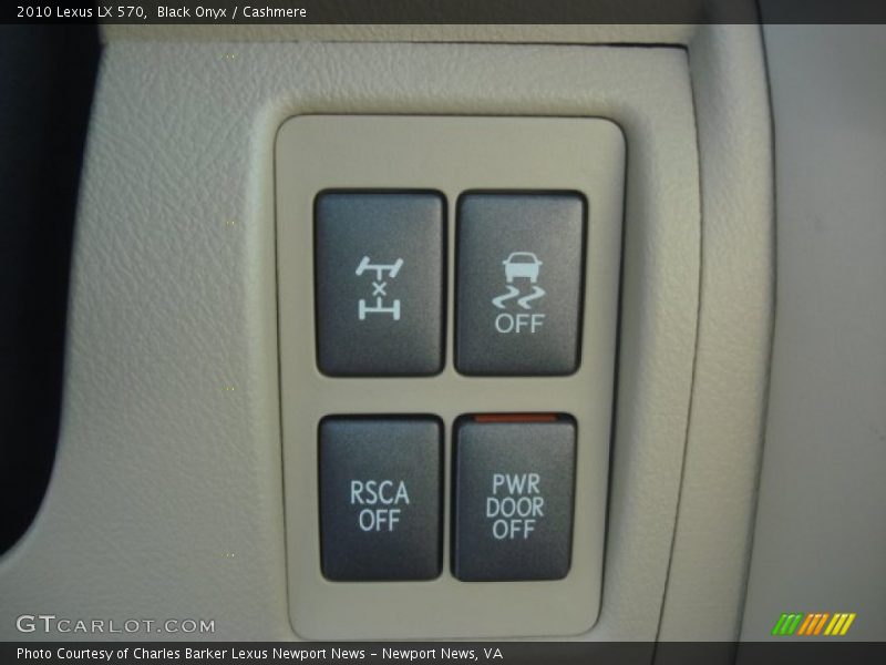 Black Onyx / Cashmere 2010 Lexus LX 570