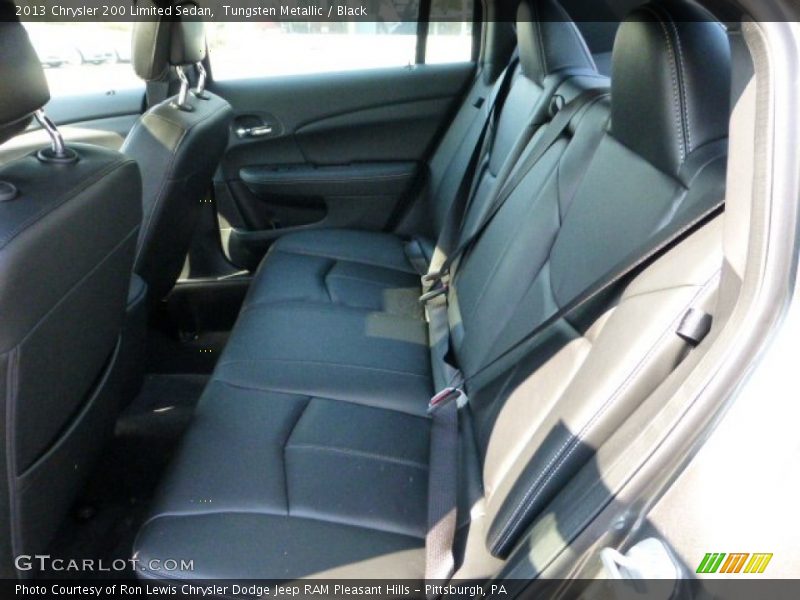 Tungsten Metallic / Black 2013 Chrysler 200 Limited Sedan