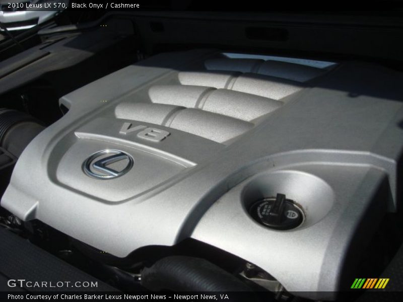 Black Onyx / Cashmere 2010 Lexus LX 570