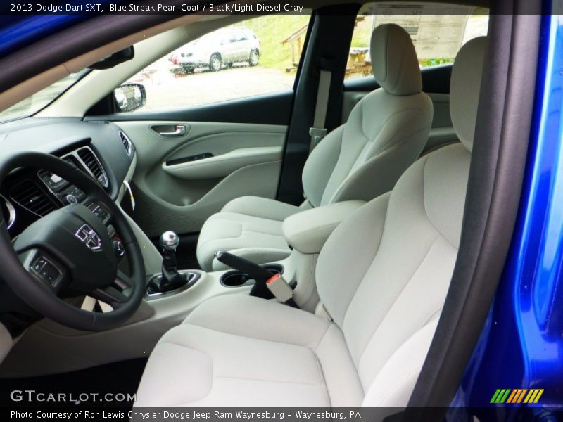 Front Seat of 2013 Dart SXT
