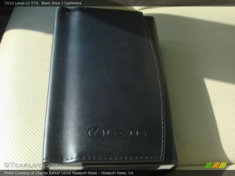 Black Onyx / Cashmere 2010 Lexus LX 570
