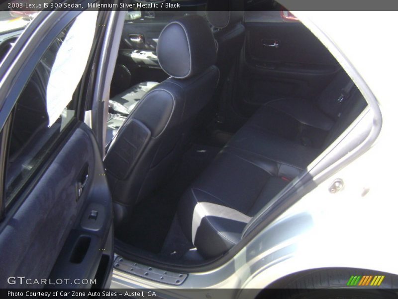Millennium Silver Metallic / Black 2003 Lexus IS 300 Sedan