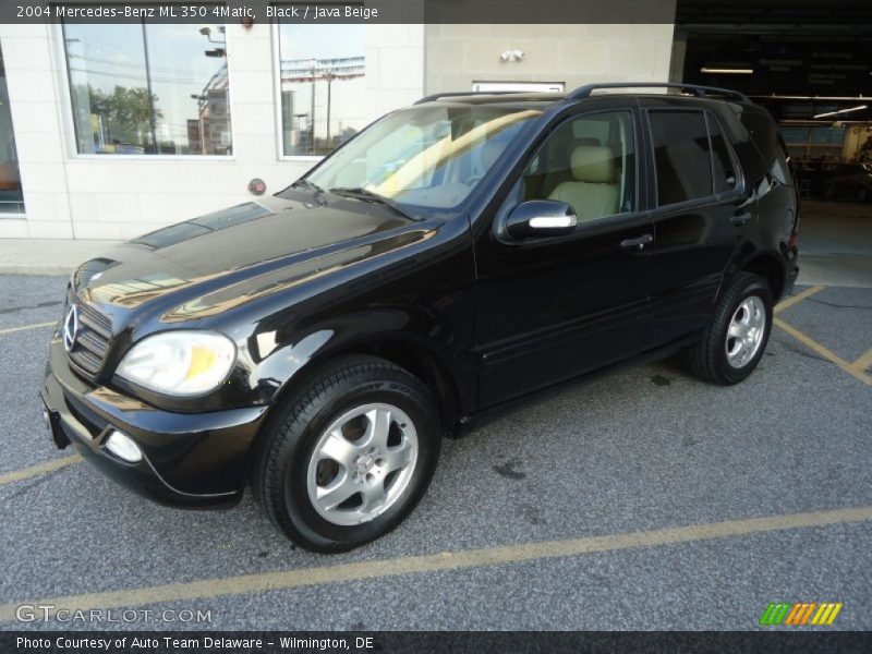 Black / Java Beige 2004 Mercedes-Benz ML 350 4Matic