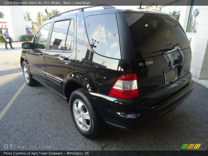 Black / Java Beige 2004 Mercedes-Benz ML 350 4Matic