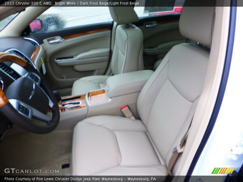  2013 300 C AWD Dark Frost Beige/Light Frost Beige Interior