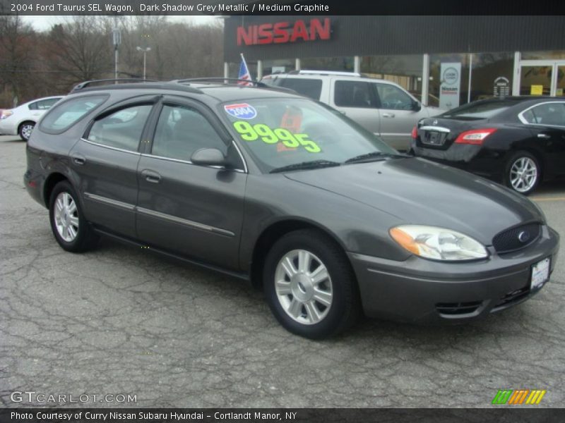 Dark Shadow Grey Metallic / Medium Graphite 2004 Ford Taurus SEL Wagon
