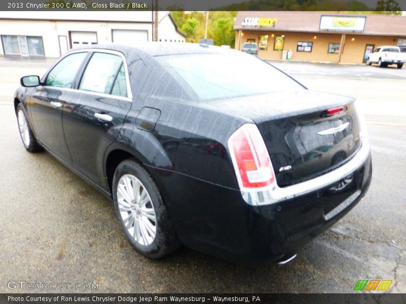 Gloss Black / Black 2013 Chrysler 300 C AWD