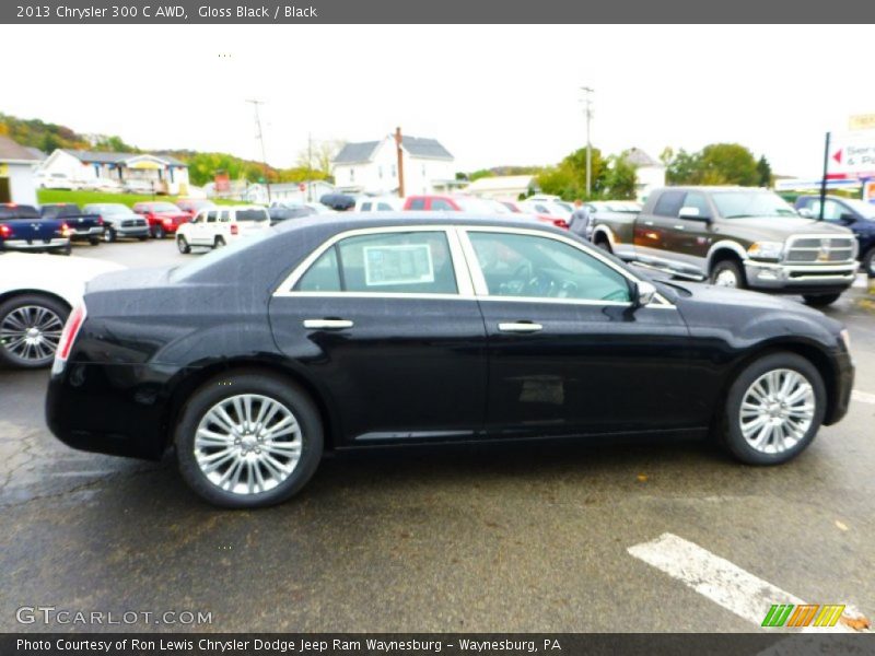 Gloss Black / Black 2013 Chrysler 300 C AWD