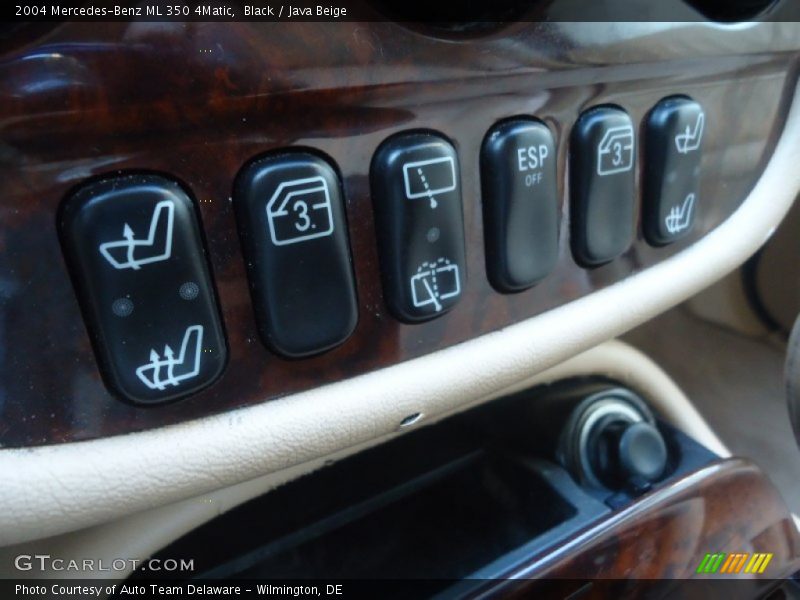Black / Java Beige 2004 Mercedes-Benz ML 350 4Matic