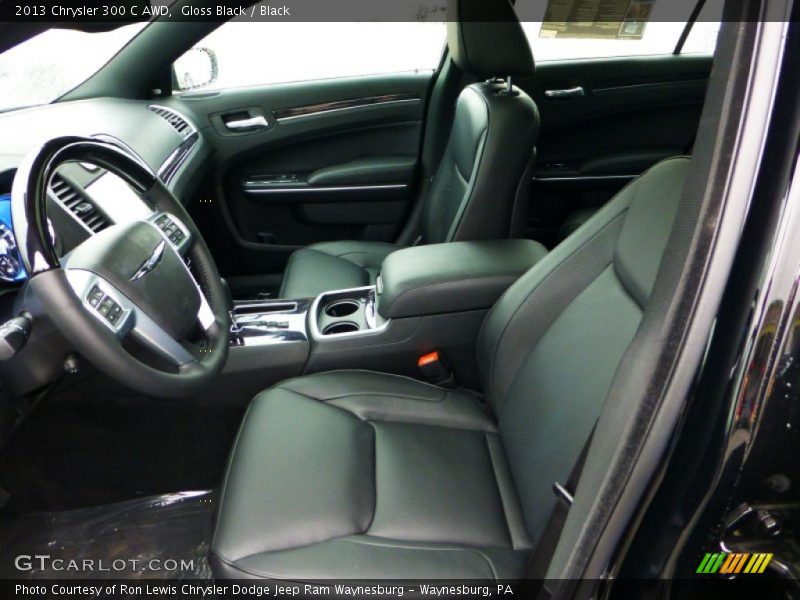 Gloss Black / Black 2013 Chrysler 300 C AWD