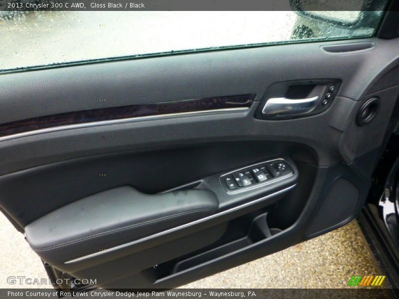 Gloss Black / Black 2013 Chrysler 300 C AWD