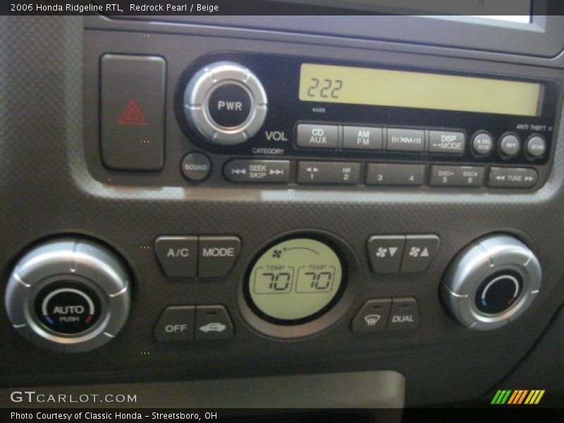 Redrock Pearl / Beige 2006 Honda Ridgeline RTL