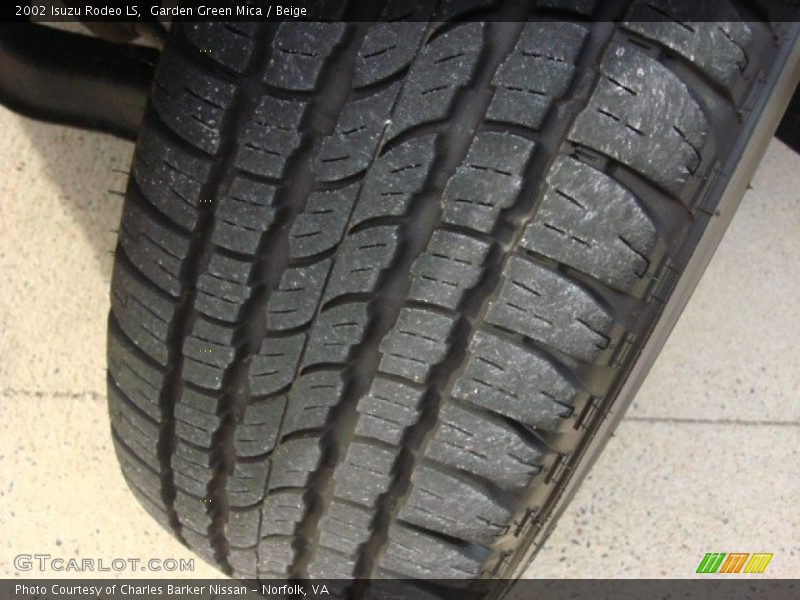 Garden Green Mica / Beige 2002 Isuzu Rodeo LS