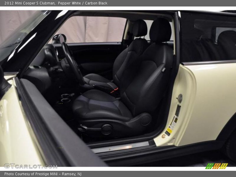 Pepper White / Carbon Black 2012 Mini Cooper S Clubman