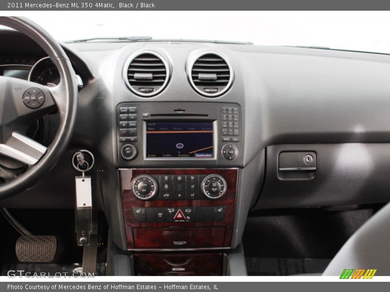 Black / Black 2011 Mercedes-Benz ML 350 4Matic