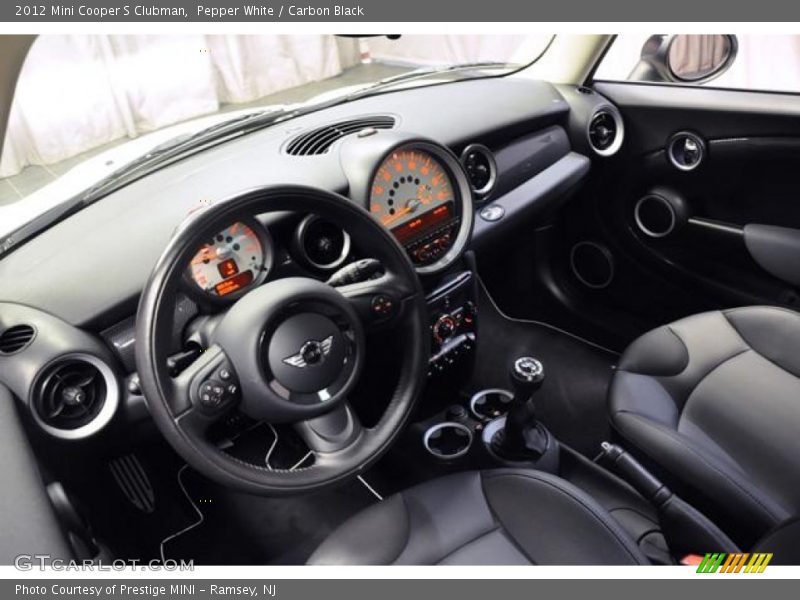 Pepper White / Carbon Black 2012 Mini Cooper S Clubman