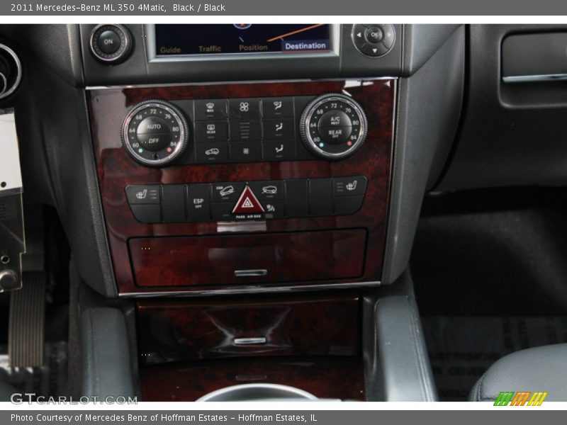 Black / Black 2011 Mercedes-Benz ML 350 4Matic