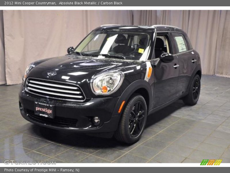 Absolute Black Metallic / Carbon Black 2012 Mini Cooper Countryman