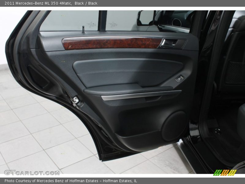 Black / Black 2011 Mercedes-Benz ML 350 4Matic