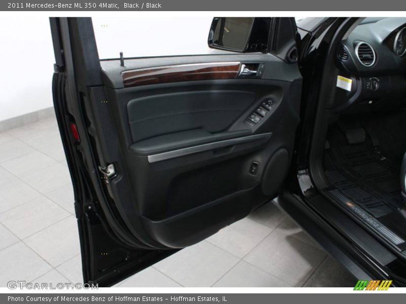Black / Black 2011 Mercedes-Benz ML 350 4Matic