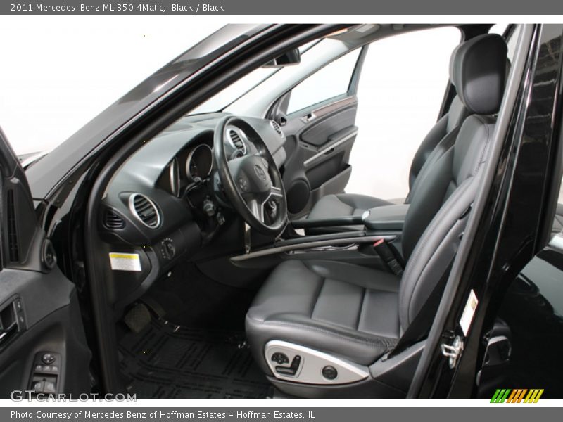 Black / Black 2011 Mercedes-Benz ML 350 4Matic