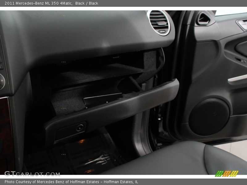 Black / Black 2011 Mercedes-Benz ML 350 4Matic